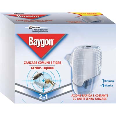 ELETTROEMANATORE LIQUIDO GENIUS BAYGON