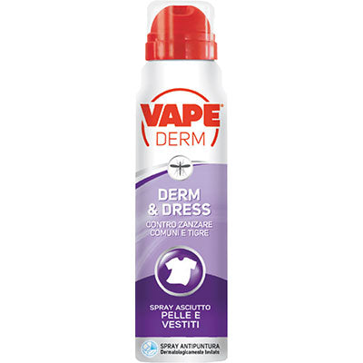 REPELLENTE INSETTI VAPE DERM E DRESS