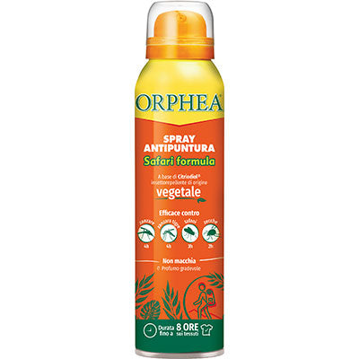 REPELLENTE INSETTI SAFARI FORMULA ORPHEA