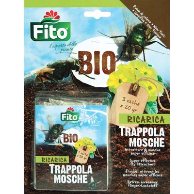 RICARICA ESCA BIOLOGICA TRAPPOLA INSETTI FITO