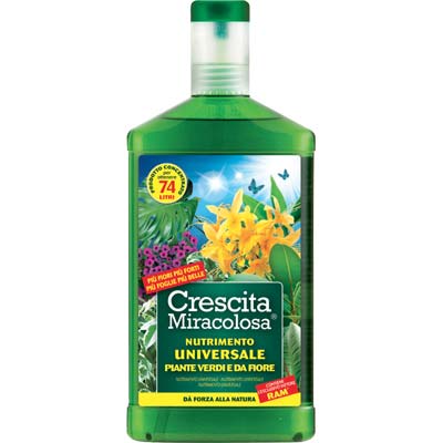 CONCIME LIQUIDO CRESCITA MIRACOLOSA UNIVERSALE