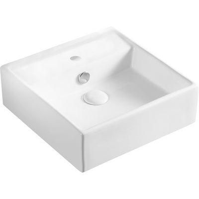 LAVABO D'APPOGGIO MOD. LA41 CM 38 X 38                                