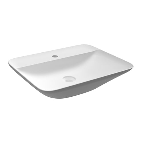 LAVABO DA APPOGGIO RETTANGOLARE (MONOFORO) VARIANT 55X42CM            