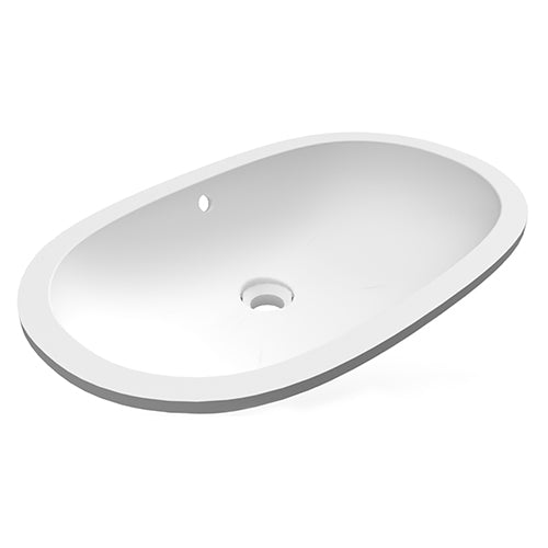 LAVABO SOTTOPIANO OVALE ALLUNGATO VARIANT 65X41CM                     