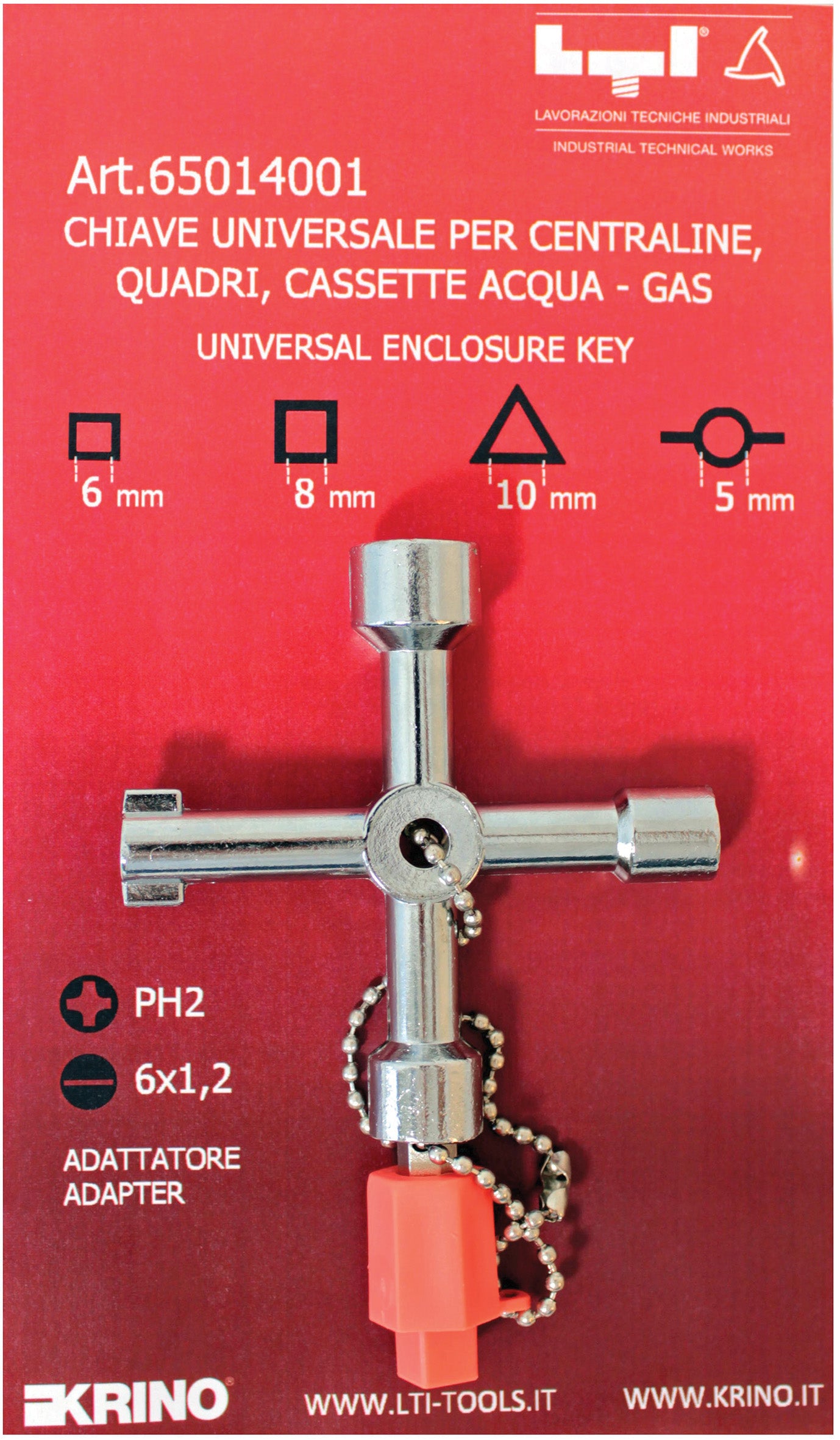 CHIAVE UNIVERSALE PER CASSETTE