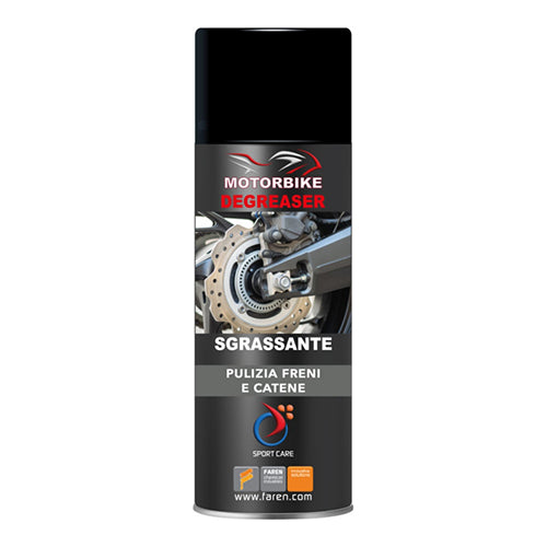 PULITORE IMPIANTI FRENANTI E CATENE MOTO DEGREASER                    