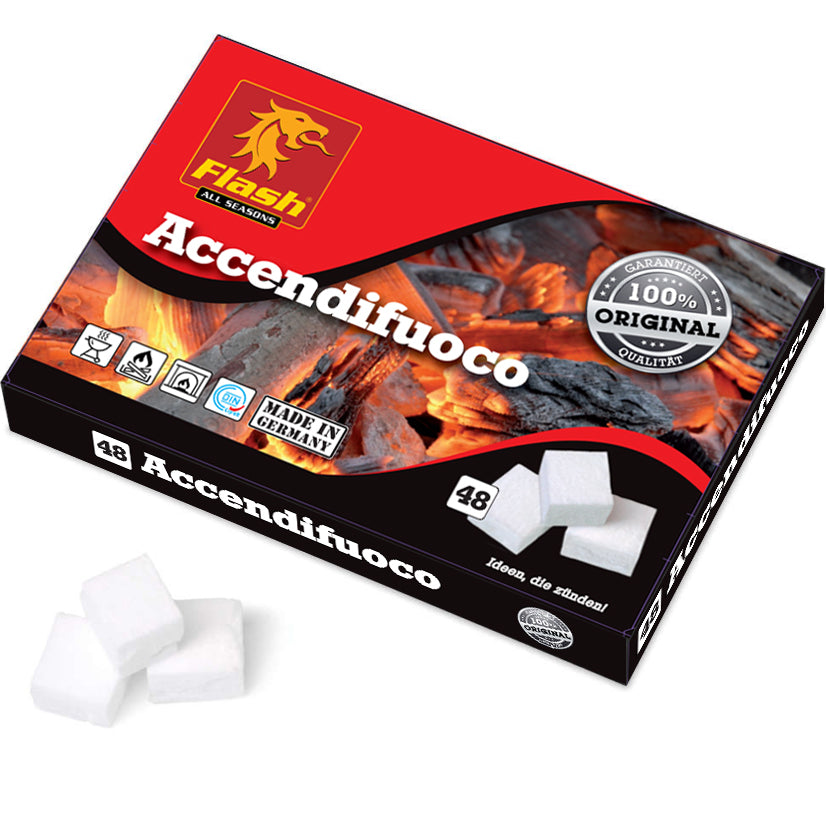 ACCENDIFUOCO BIANCO FLASH 48 CUBETTI