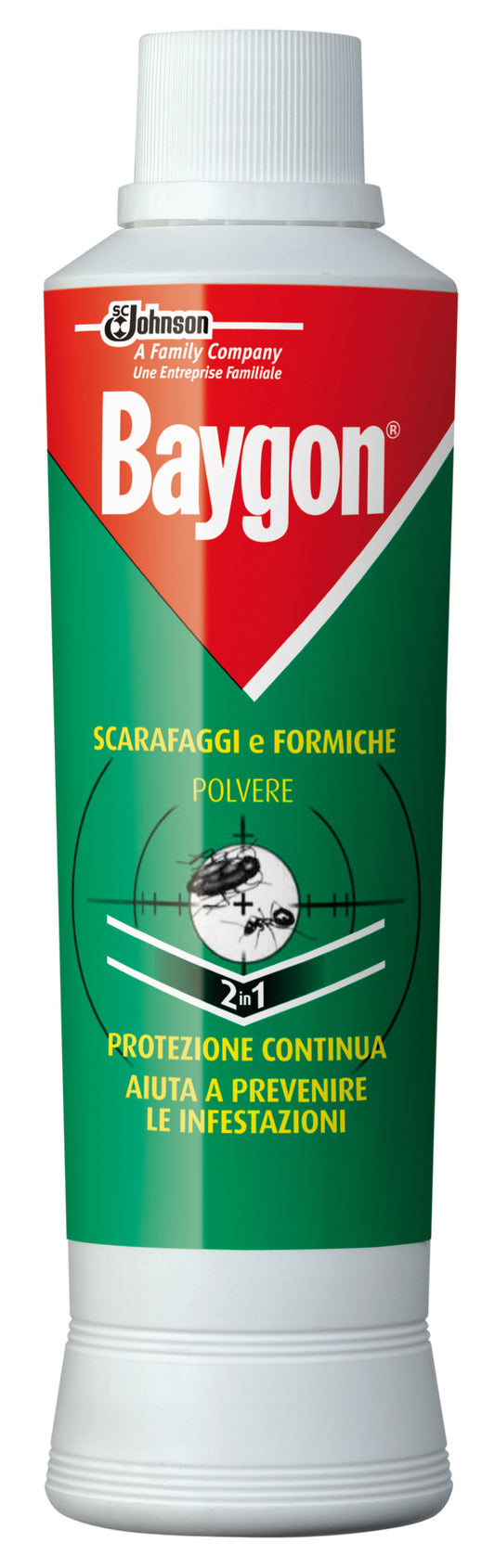 BAYGON POLVERE GR.250 SCARAFAGGI E FORMICHE