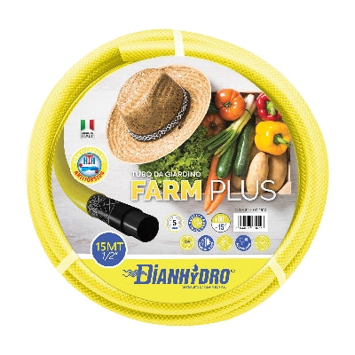 TUBO DA GIARDINO ANTITORS. 5 STRATI "FARM PLUS"                       