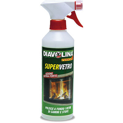 PULITORE SUPER VETRO SPRAY DIAVOLINA FUOCO