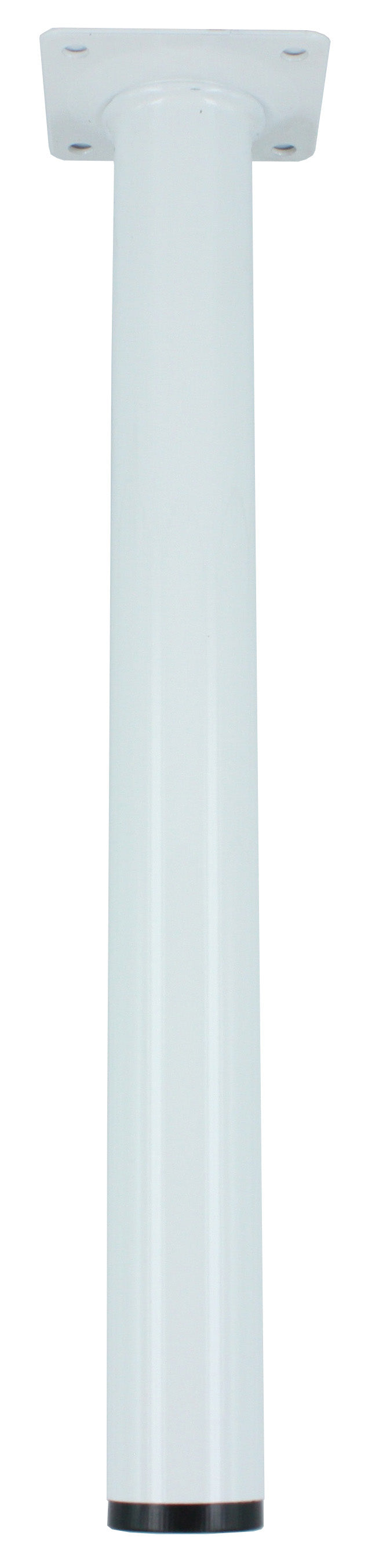 PIEDINO ACCIAIO DIAM. 30 CM.20 COL. BIANCO