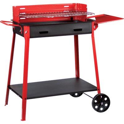 BARBECUE CARBONELLA MAXI + RUOTE FD