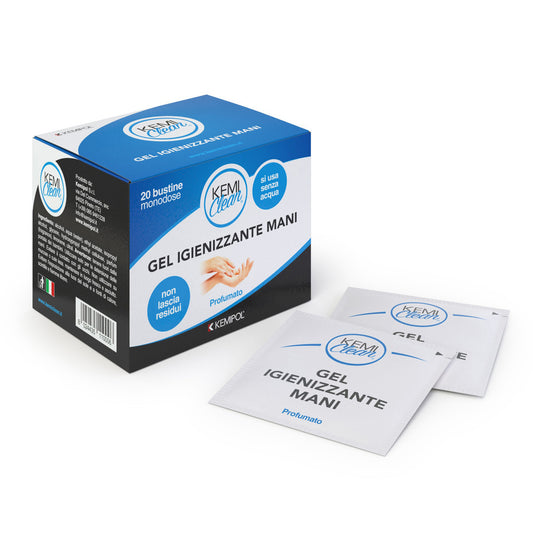 KEMIPOL 20 BUSTINE MONODOSE GEL IGIEN. MANI
