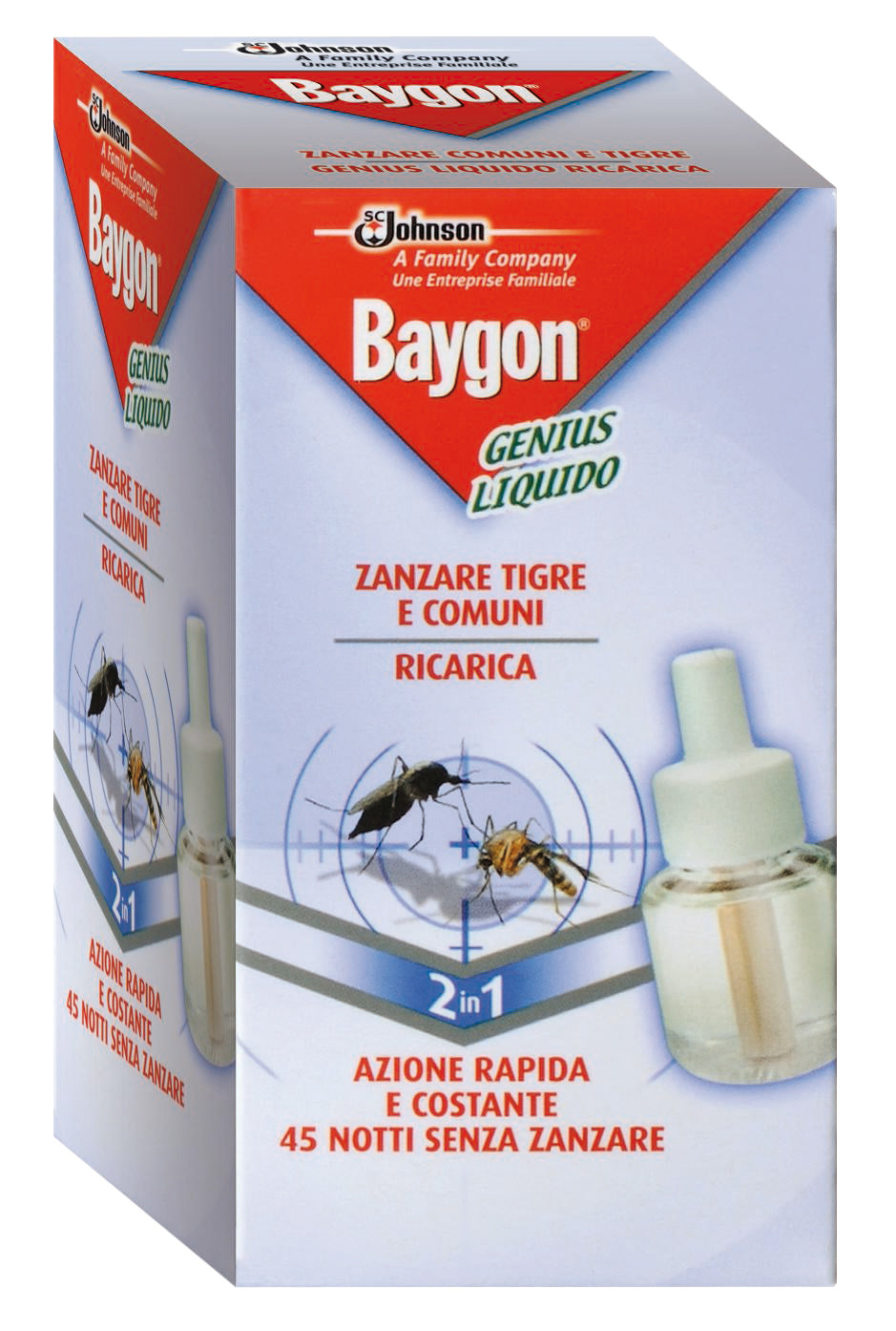 BAYGON GENIUS RICARICA 45 NOTTI