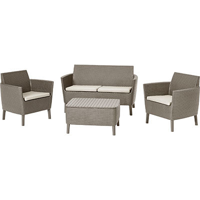 SET RATTAN SALEMO LOUNGE KETER