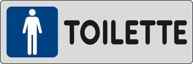 ETIC. ADES. 150X50 TOILETTE (M)