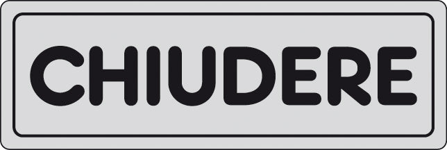 ETIC. ADES. 150X50 CHIUDERE