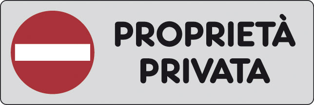 ETIC. ADES. 150X50 PROPRIETA PRIVATA