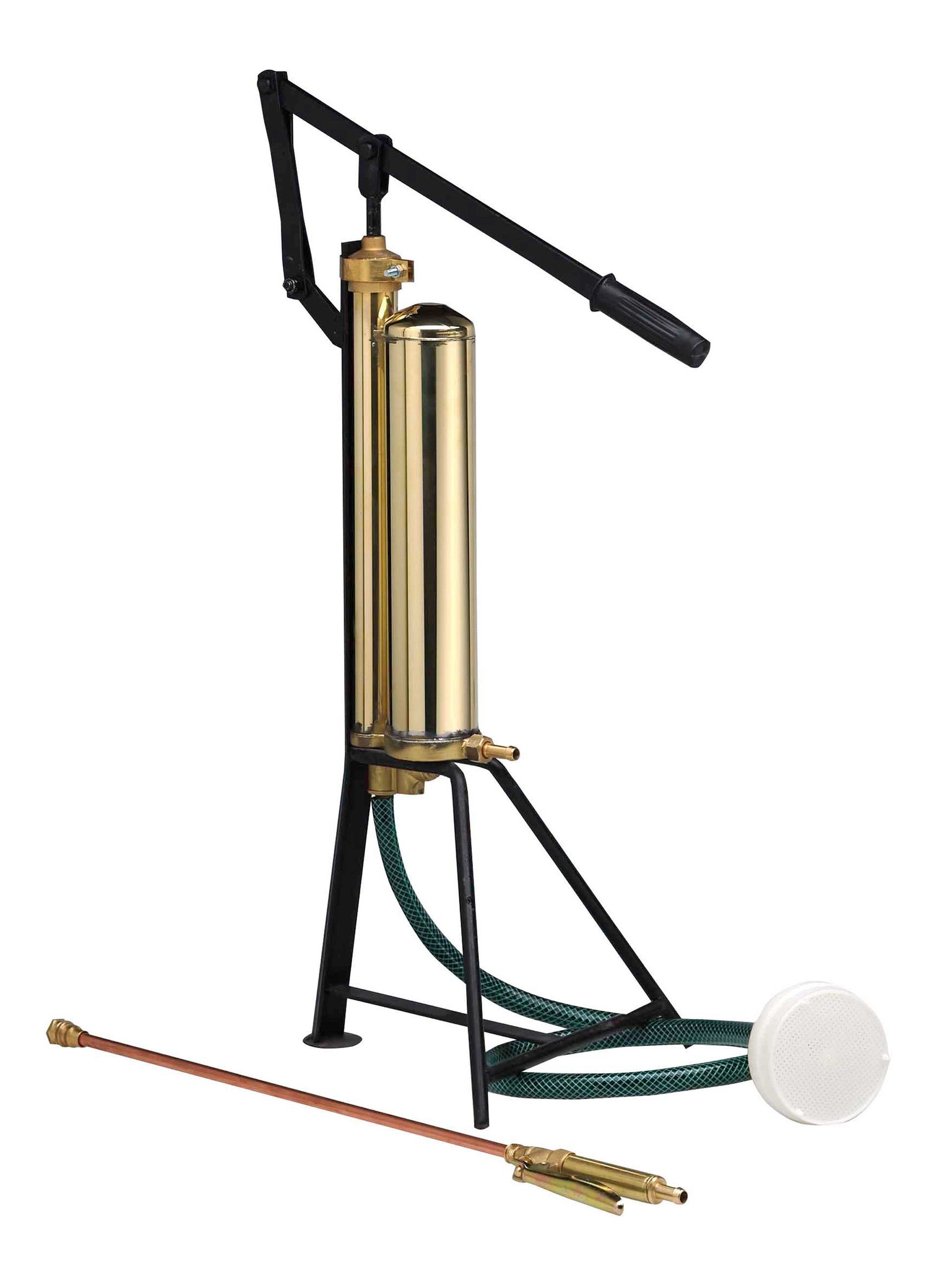 POMPA A LEVA OTTONE AUTOPESCANTE