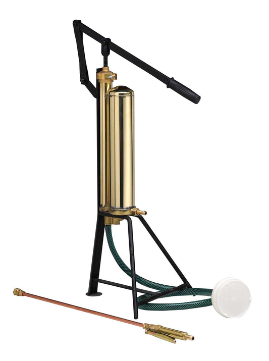 POMPA A LEVA OTTONE AUTOPESCANTE