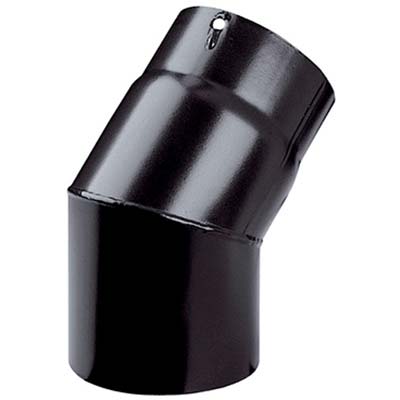 GOMITO LEGNA 45Â° PLUS NERO OPACO SAVE