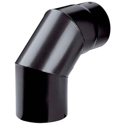 GOMITO LEGNA 90Â° PLUS NERO OPACO SAVE