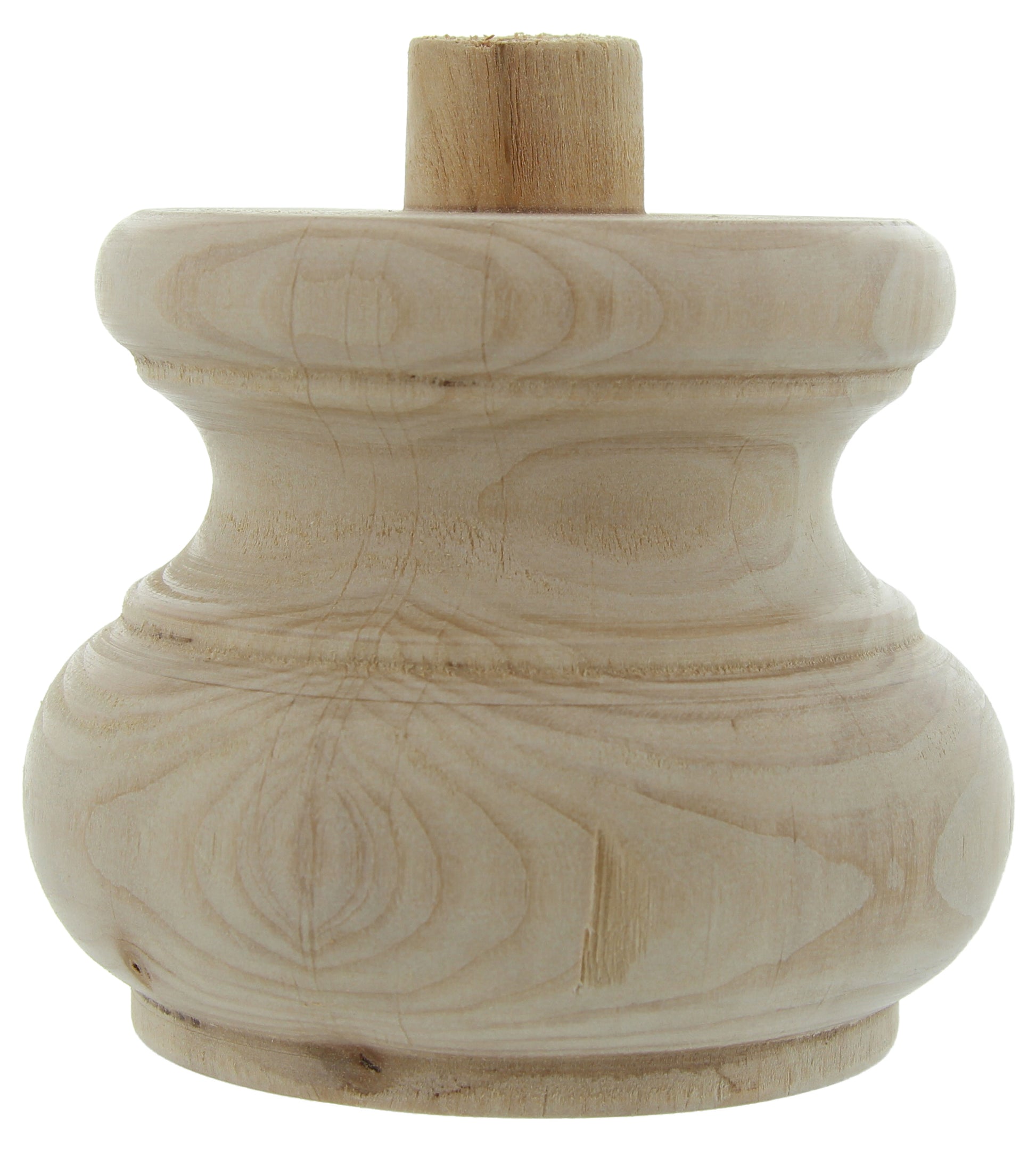 PIEDE LEGNO GREZZO ART.53008 MM.95X75