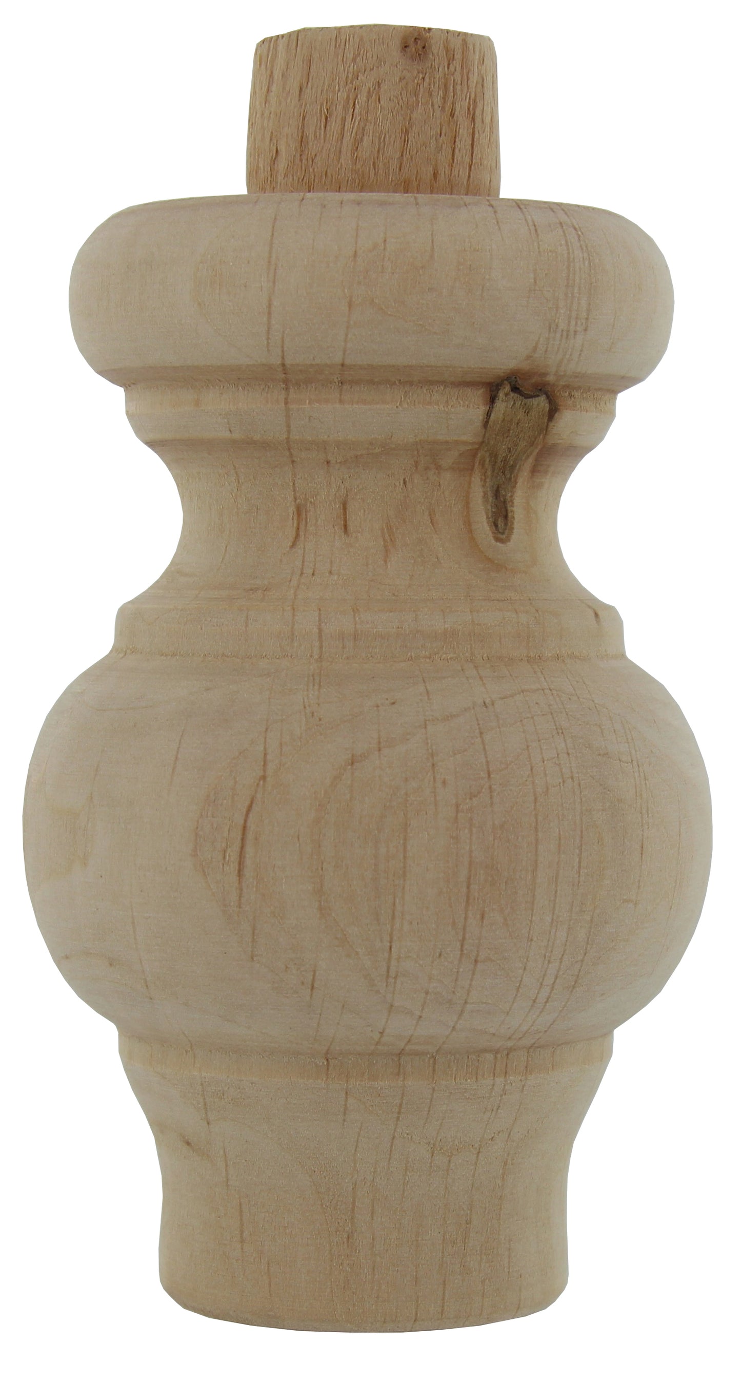 PIEDE LEGNO GREZZO ART.53009 MM.64X95