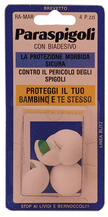 COPRISPIGOLI ADESIVI BLISTER PZ.4 BIANCO