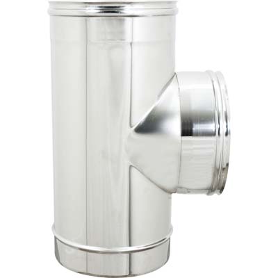 TUBO A TEE 90Â° MFF ACCIAIO INOX AISI 304