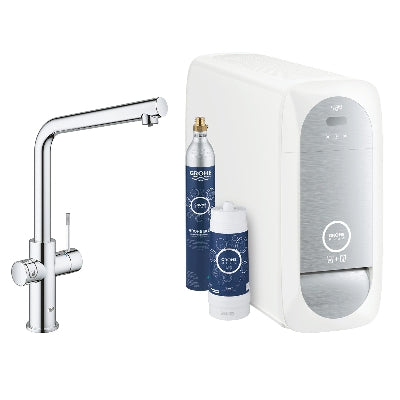 MISCELATORE PER LAVELLO GROHE BLUE HOME CON SISTEMA FILTRANTE ACQUA   