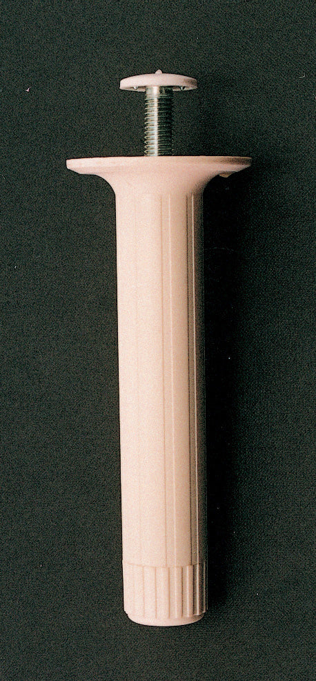 PIEDINO IN ABS D.28 CM. 12 BIANCO*