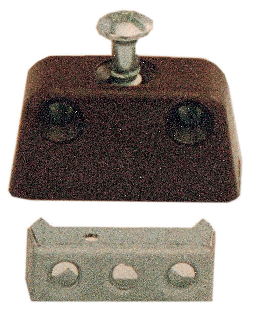 GIUNZIONE TRAPEZ. PLASTICA MARRONE**