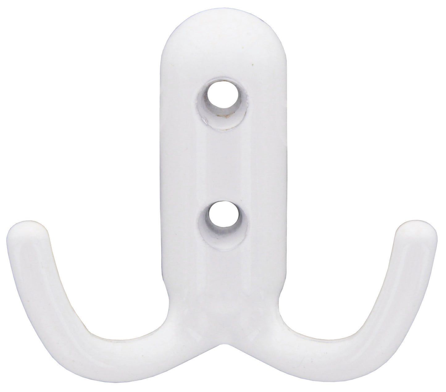 APPENDIABITI A 2 GANCI MM.45X45 BIANCO LUC.