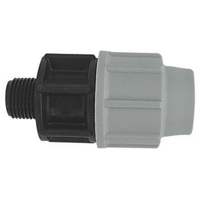 RACCORDO MASCHIO PLASSON PER TUBO POLIETILENE                         