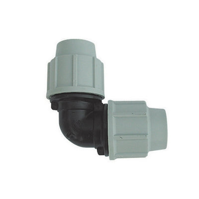 GOMITO A 90°  PLASSON PER TUBO POLIETILENE                            