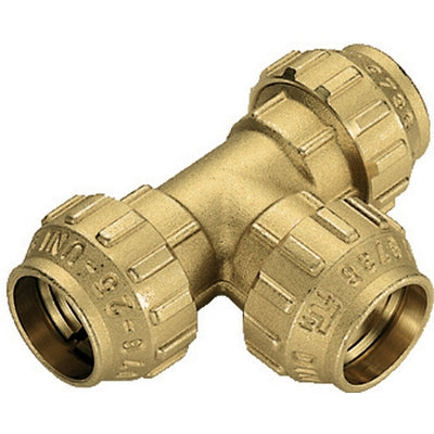 RACCORDO A TEE IN OTTONE TIEMME                                       