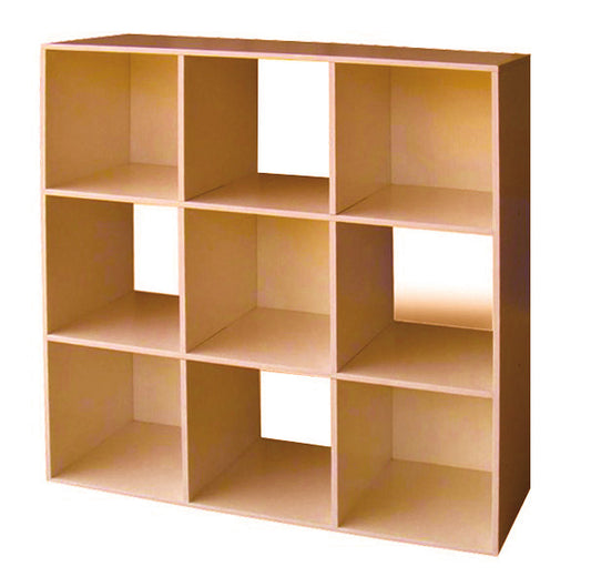 LIBRERIA MOD.CUBO 9 CILIEGIO CM.91X91