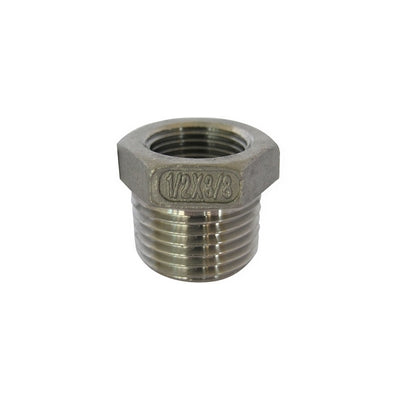 RIDUZIONE MF ACCIAIO INOX 