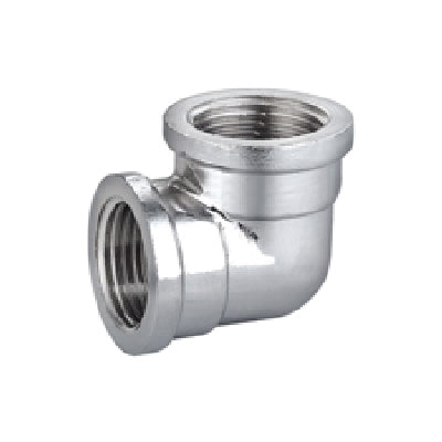 GOMITO A 90° FF IN OTTONE CROMO IBP                                   