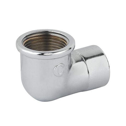 GOMITO RIDOTTO FF OTTONE CROMO                                        