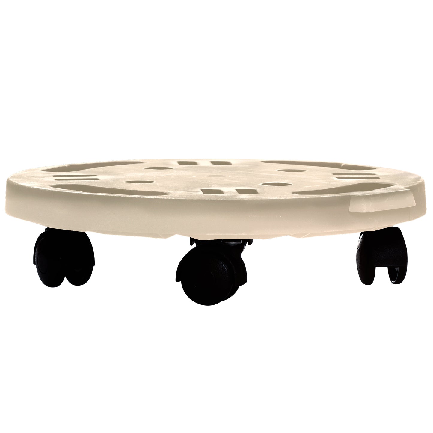 PEDANA CON RUOTE DIAM. CM.30 ECRU