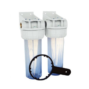 FILTRO PER ACQUA IN PLASTICA DUPLEX                                   
