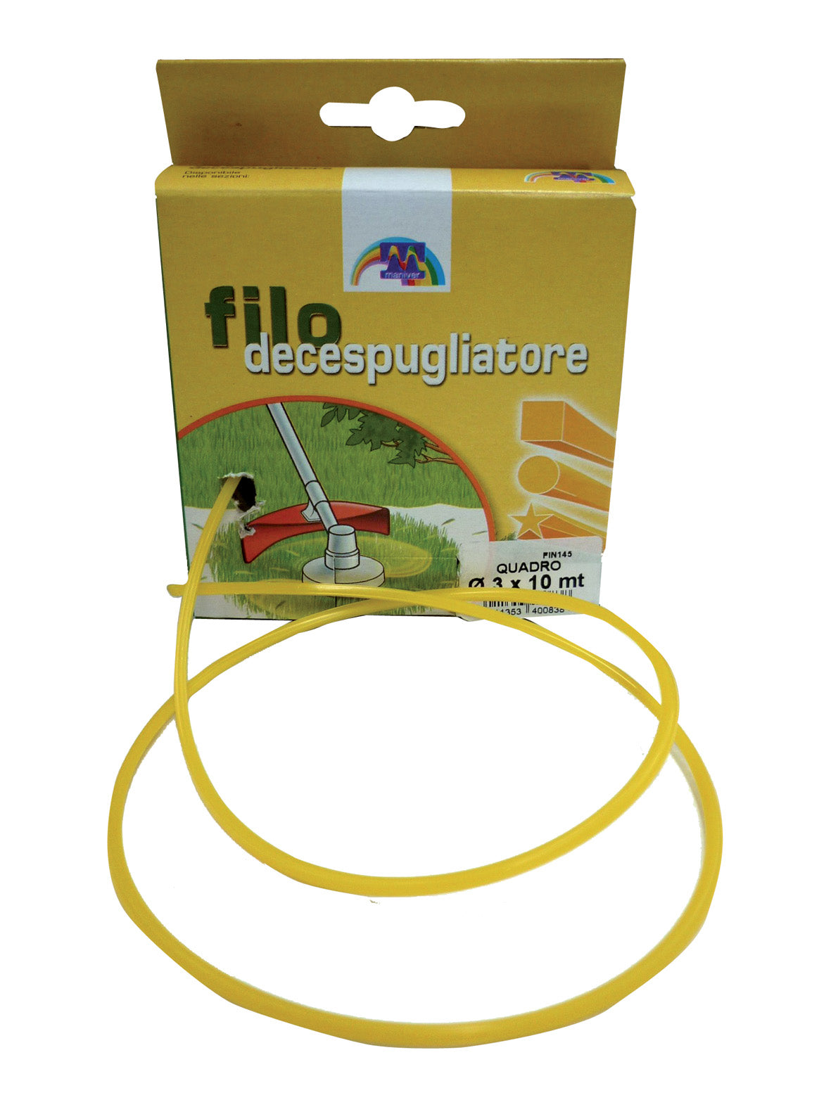 FILO NYLON QUADRO X DECESPUGL. MM.3,3 X 50MT.