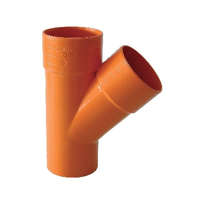 DERIVAZIONI  45° IN PVC                                               