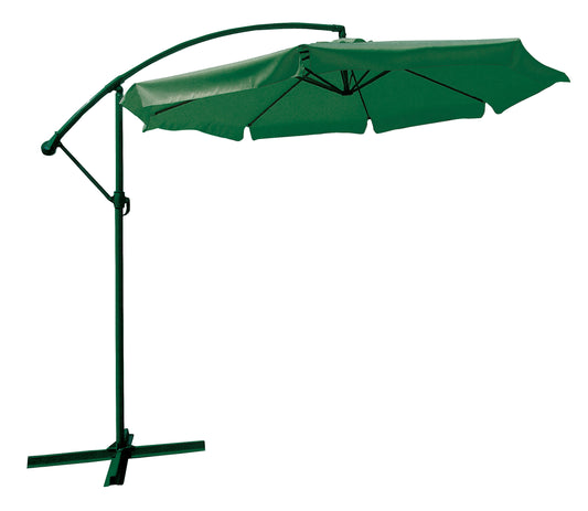 OMBRELLONE ACCIAIO DECENT.FLYN CM.300 VERDE