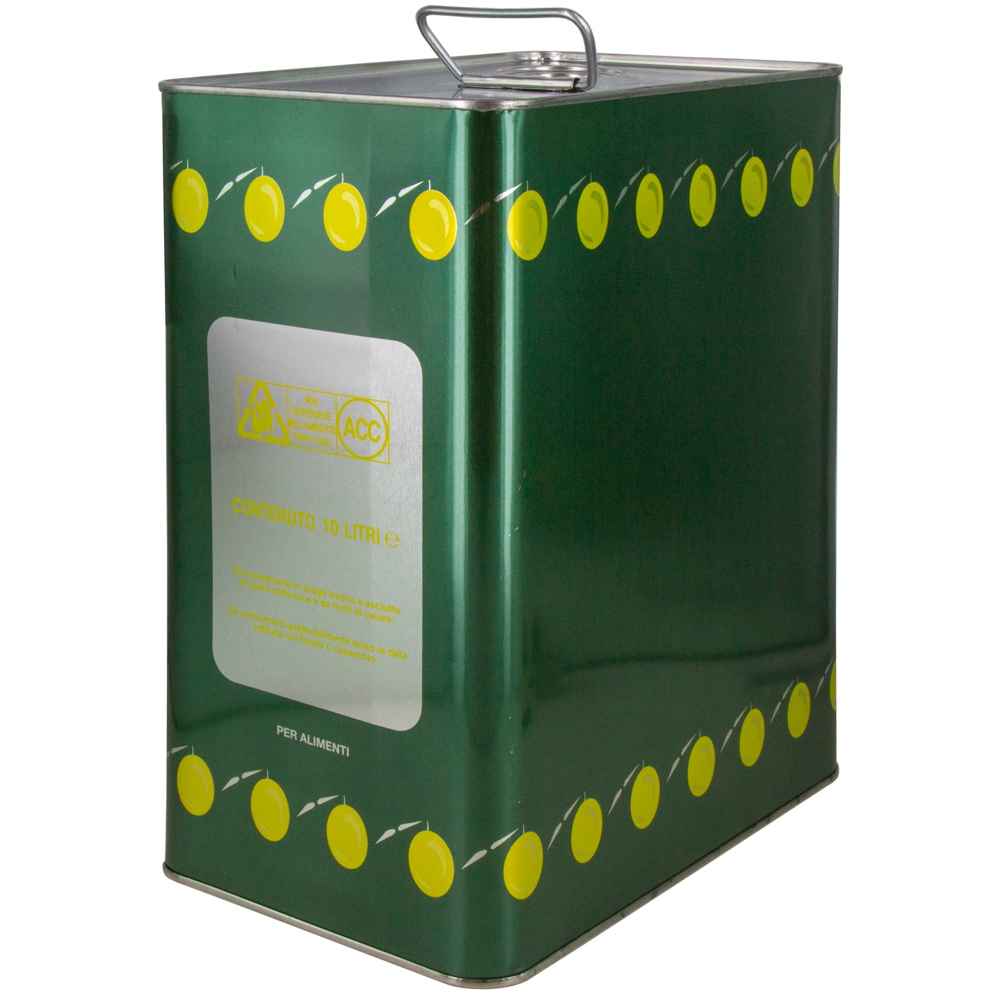 LATTINA OLIO LT.10 SENZA TAPPO 3025