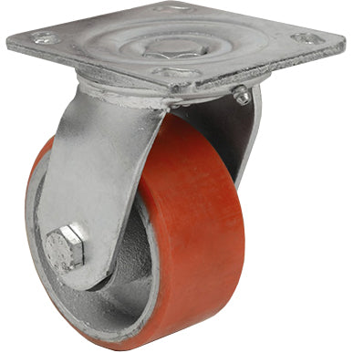 RUOTA IN POLIUR. GIREV. MM 200X50 EXPORT