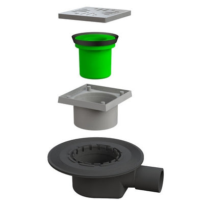POZZETTO GO-GO CON GRIGLIA INOX                                       