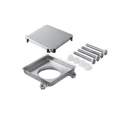 GRIGLIA DA PAVIMENTO IN ACCIAIO INOX DOUBLE-FACE 